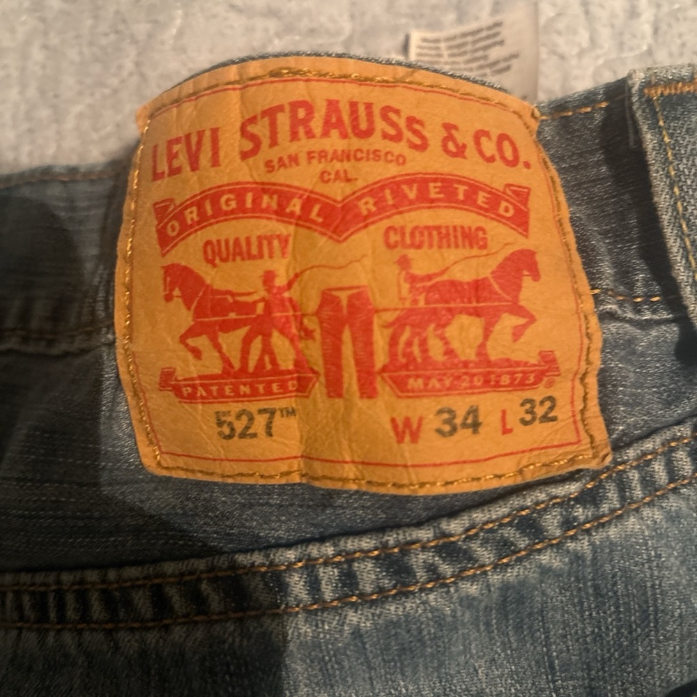 Levi's Men's Light Blue Bootcut Jeans